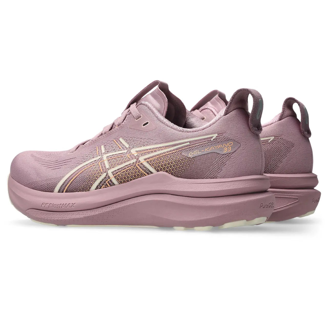 Asics Damenlaufschuhe Gel-Kayano 33, Taro Purple/Dusty Mauve