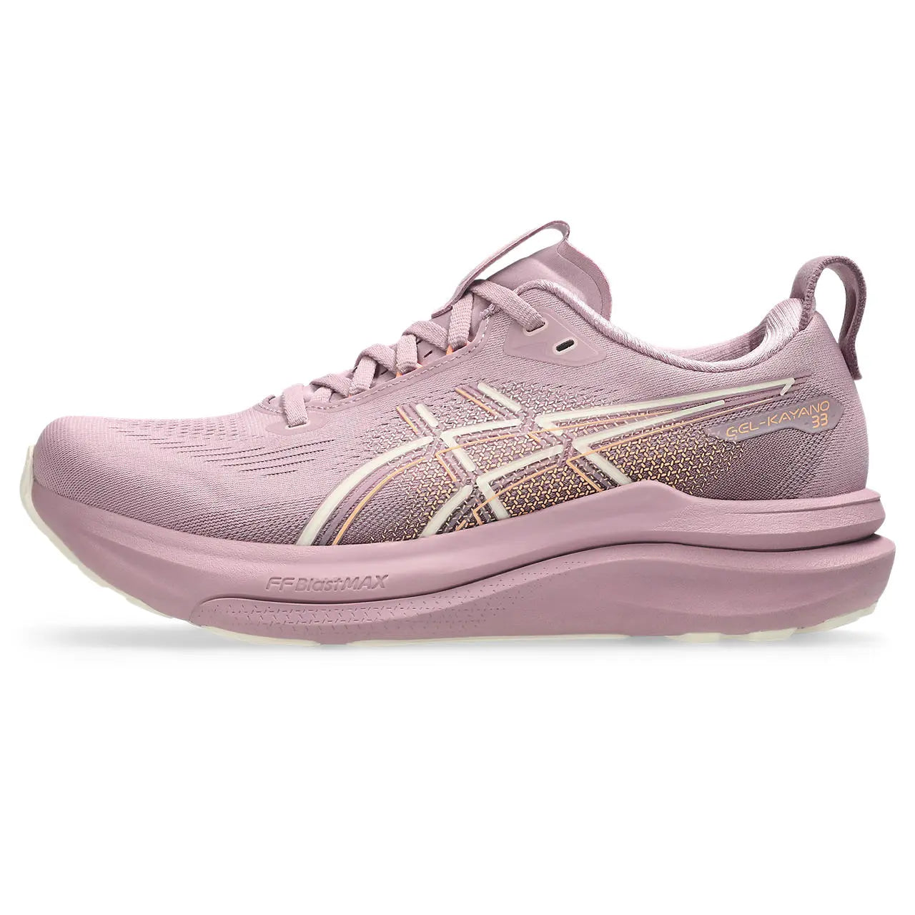Asics Damenlaufschuhe Gel-Kayano 33, Taro Purple/Dusty Mauve
