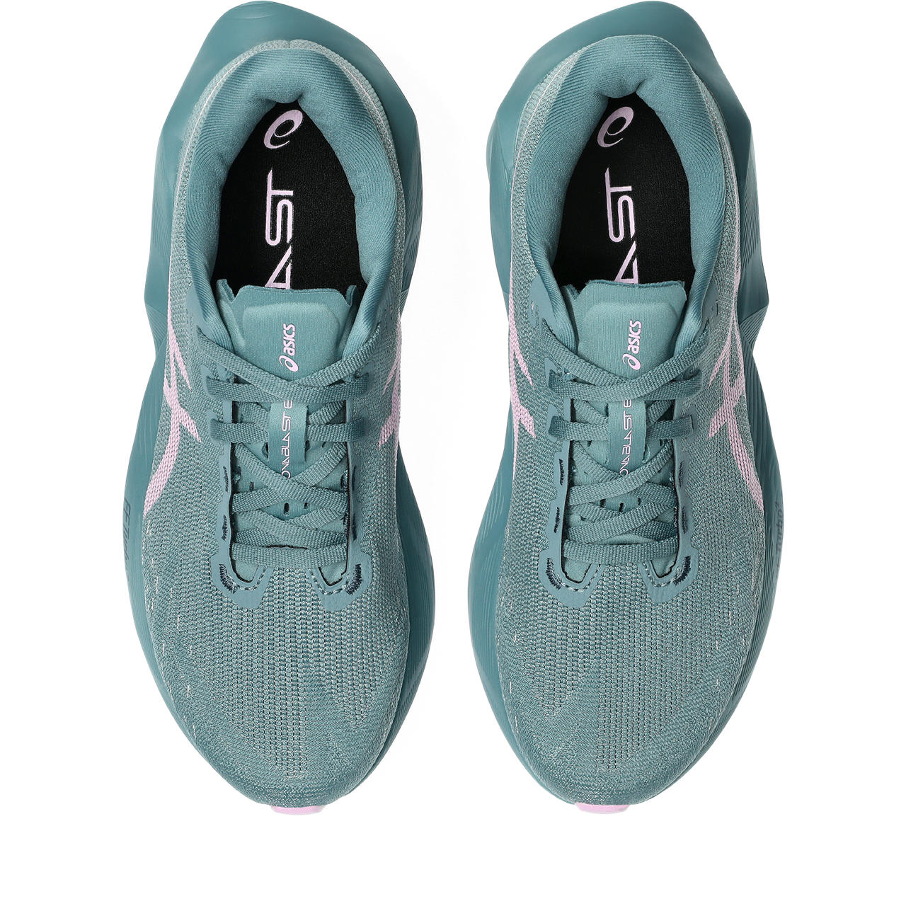Asics Damenlaufschuhe Novablast 6, Foggy Teal/Hazy Lilac – Bild 