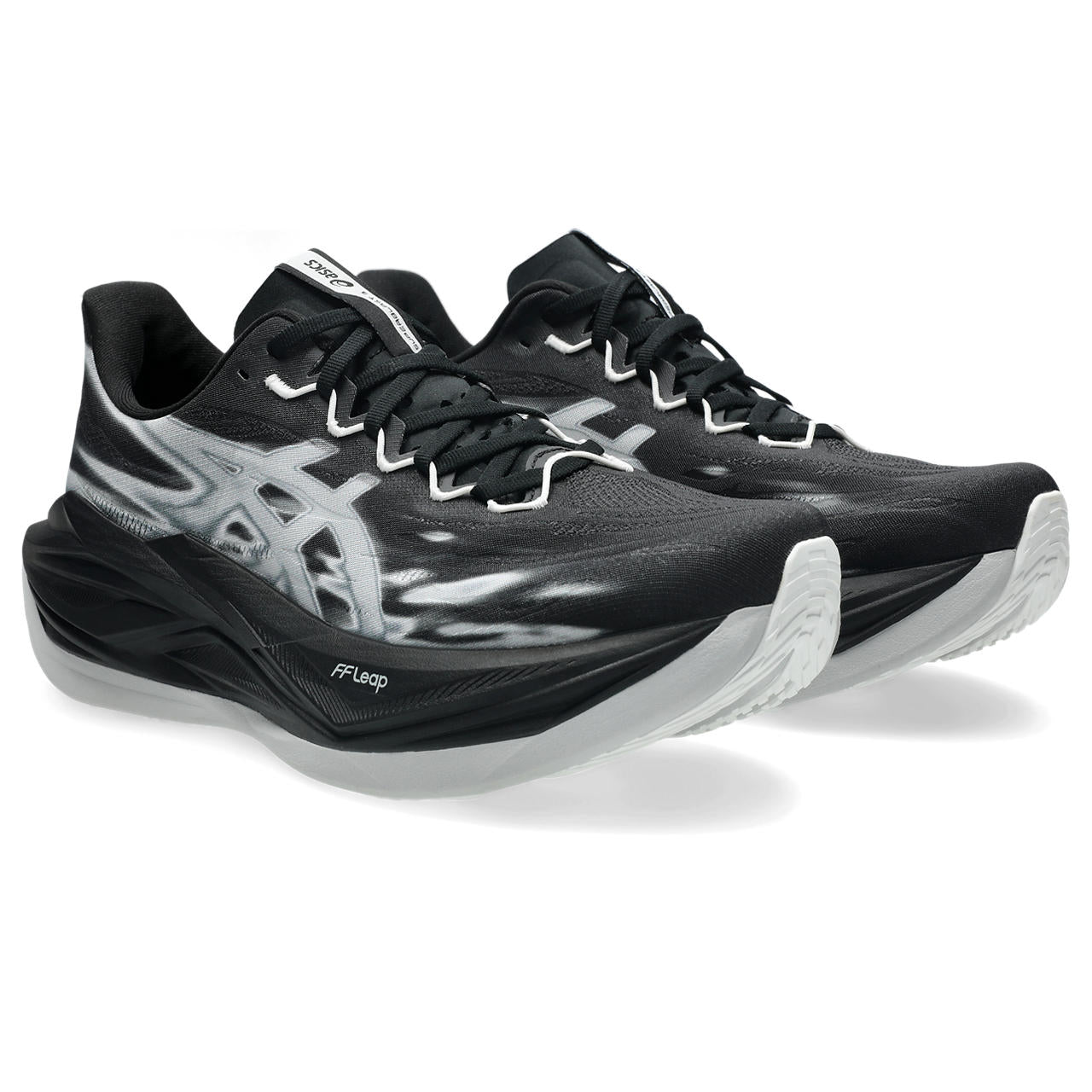 Asics Laufschuhe Superblast 3 Black/Black, neutraler Performance-Laufschuh mit FF Leap und hoher Dämpfung