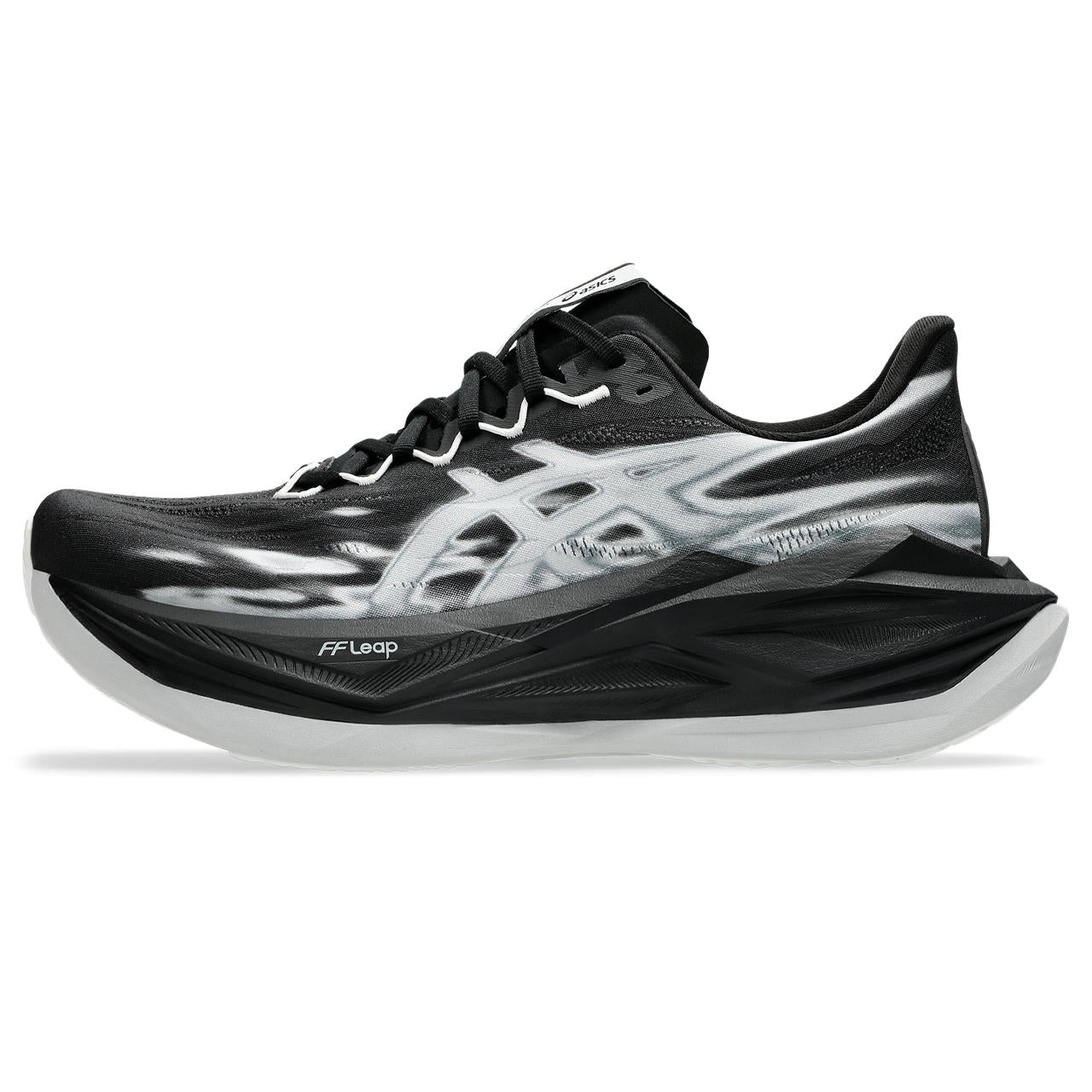 Asics Laufschuhe Superblast 3 Black/Black, neutraler Performance-Laufschuh mit FF Leap und hoher Dämpfung
