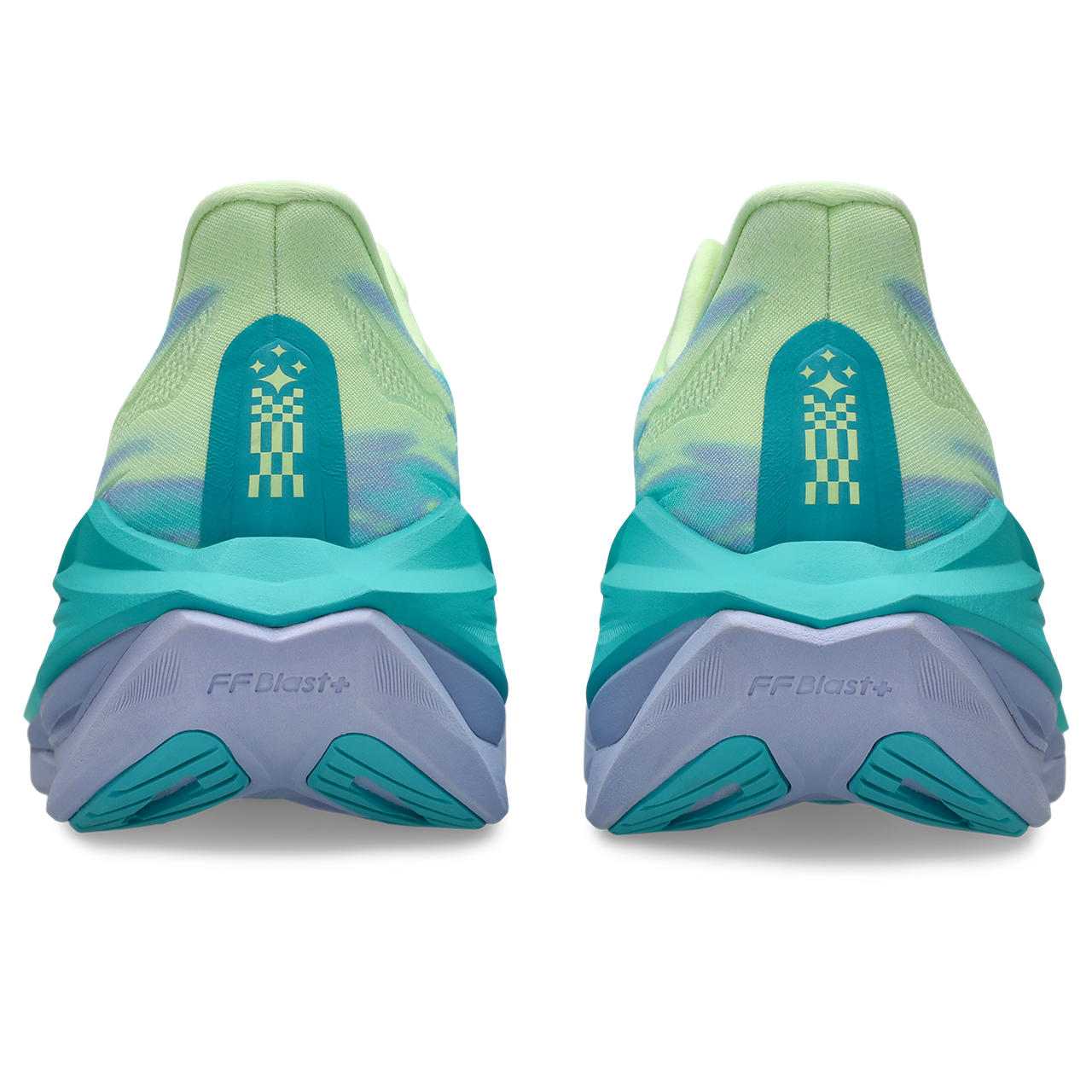 Asics Laufschuhe Superblast 3 Illuminate Yellow/Energy Aqua, neutraler Performance-Laufschuh mit FF Leap und hoher Dämpfung – Bild 