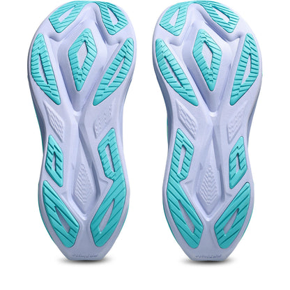 Asics Laufschuhe Superblast 3 Illuminate Yellow/Energy Aqua, neutraler Performance-Laufschuh mit FF Leap und hoher Dämpfung