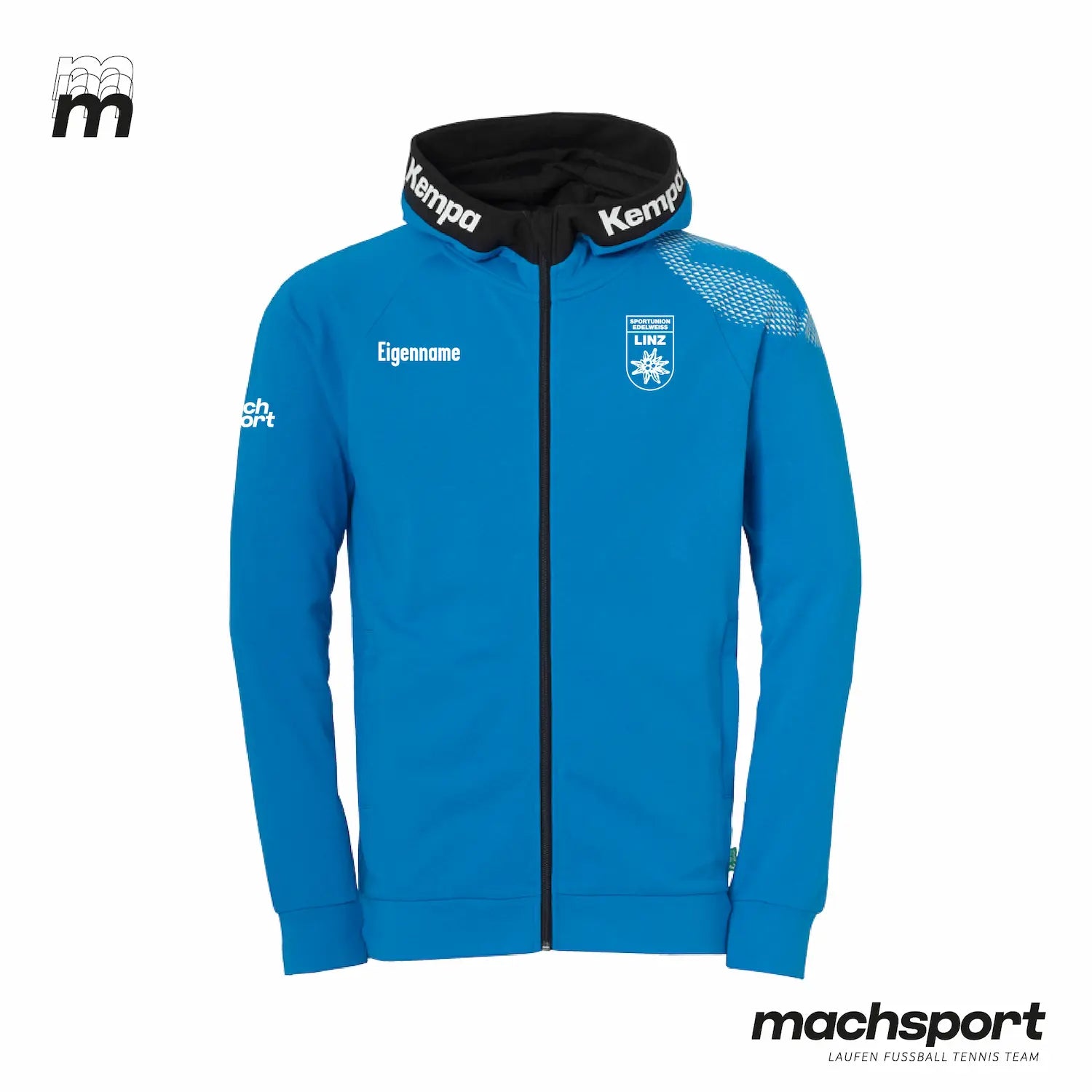 Sportunion Edelweiss Linz Handball Kapuzenjacke – Bild 