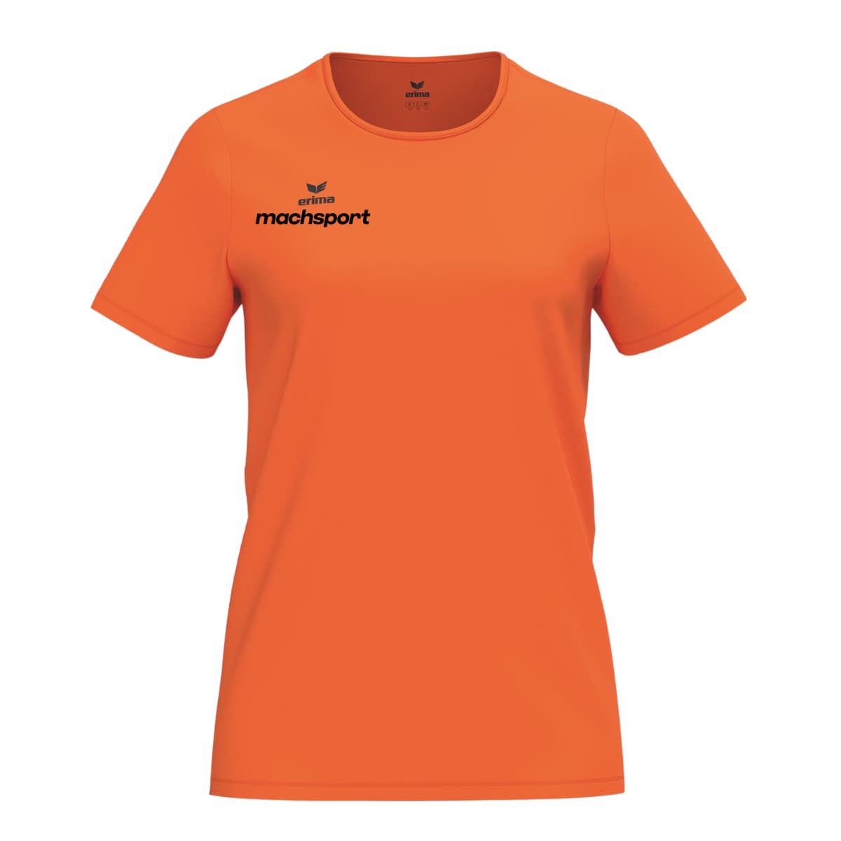 Erima Damenlaufshirt Intro Funktionsteamshirt, orange - machsport