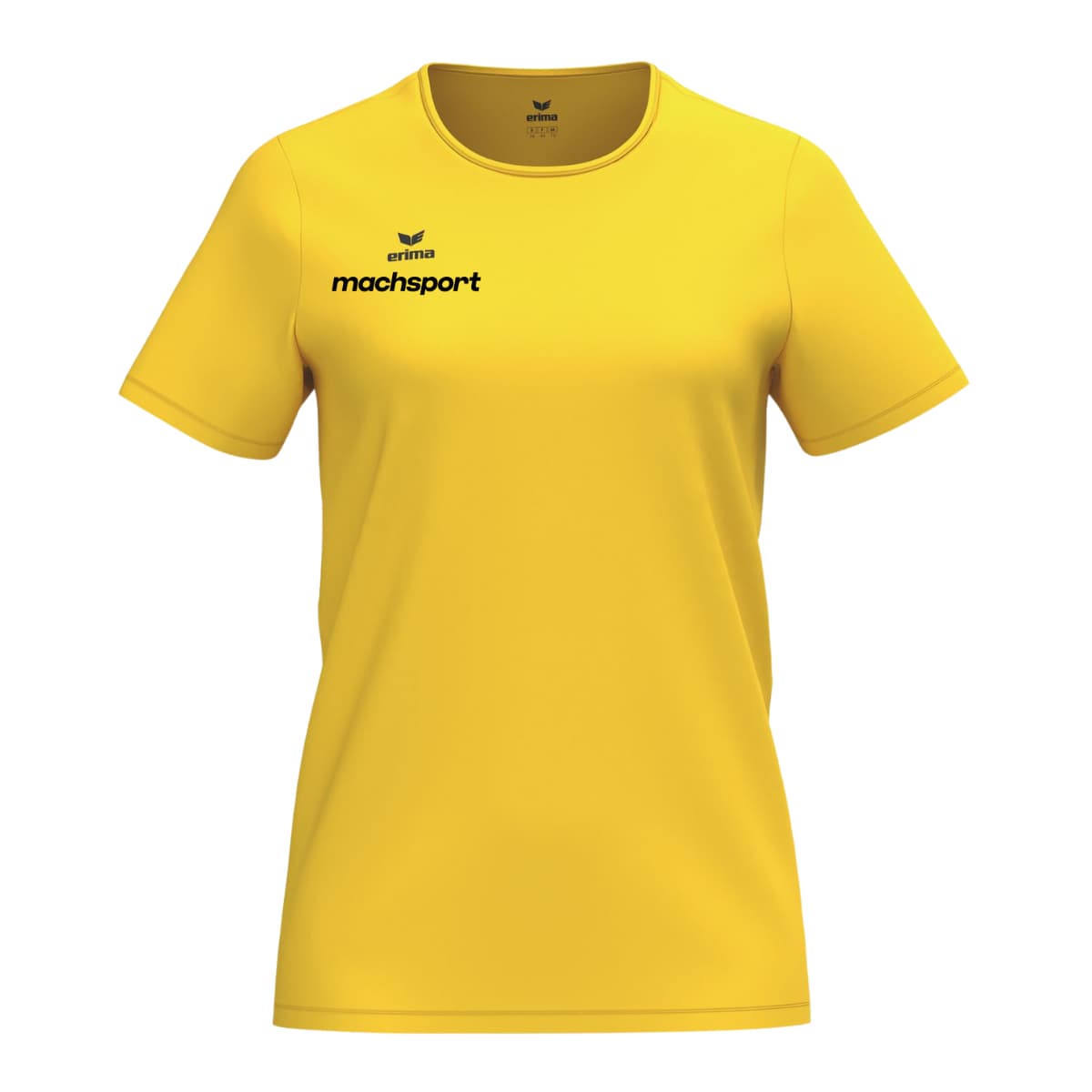 Erima Damenlaufshirt Intro Funktionsteamshirt, gelb - machsport – Bild 