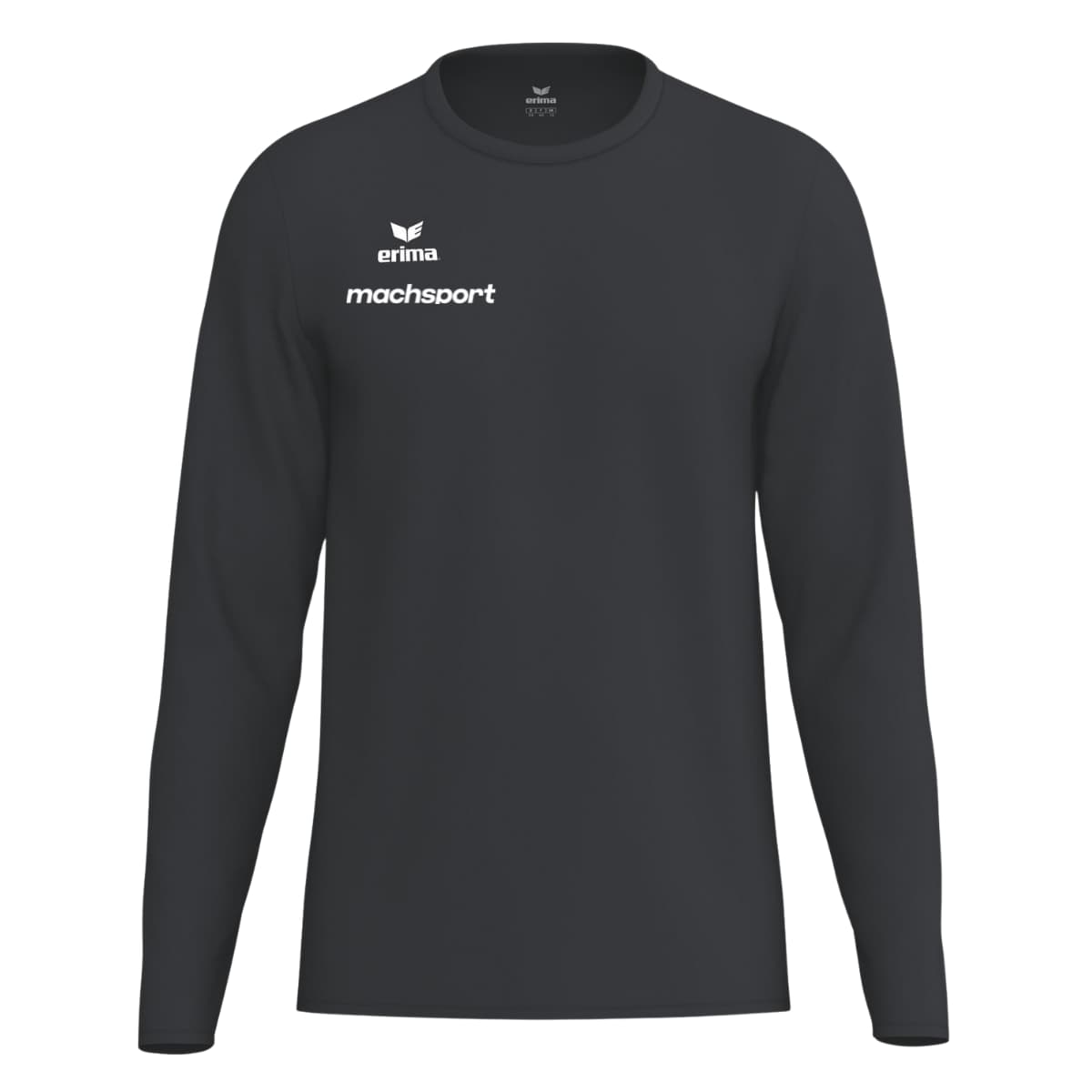 Erima Unisexlaufshirt Intro Funktionsteamshirt longsleeve, schwarz - machsport