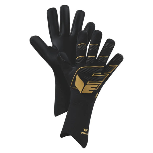 Erima Torwarthandschuhe Aero Claw Legend – black/gold / 8
