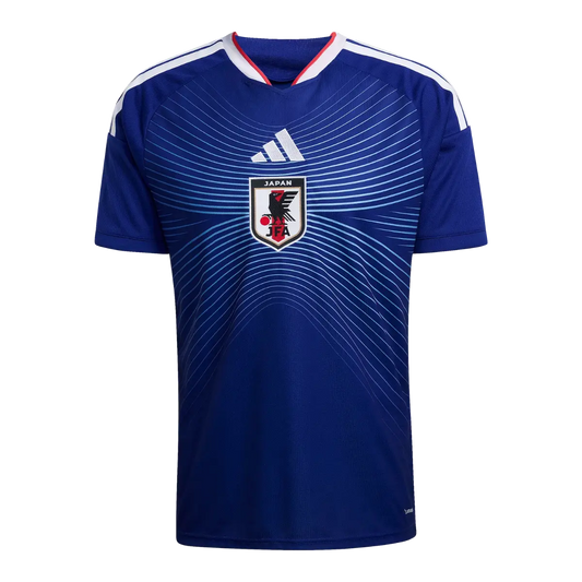 Japan Herrenfußballshirt Home 26/27, Heimtrikot mit Climacool für Spiel, Training und Fanmomente – blau / S