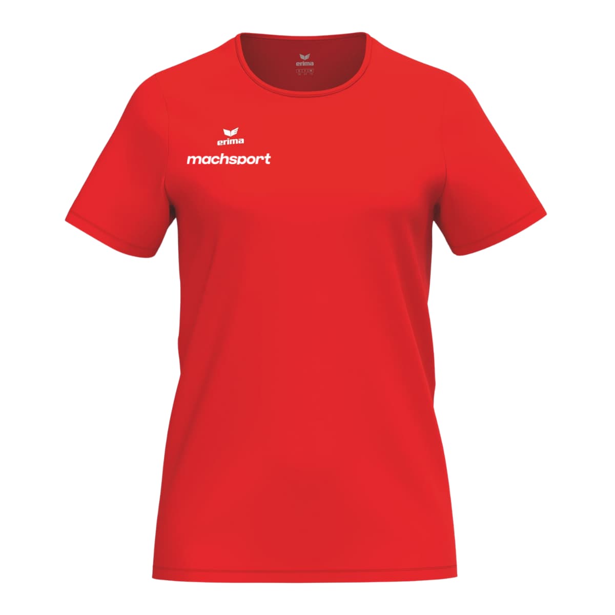 Erima Damenlaufshirt Intro Funktionsteamshirt, rot - machsport