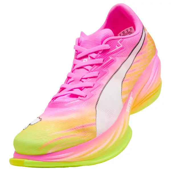 Puma Herrenlaufschuhe Fast-R Nitro Elite 3 ST, Poison Pink-PUMA White