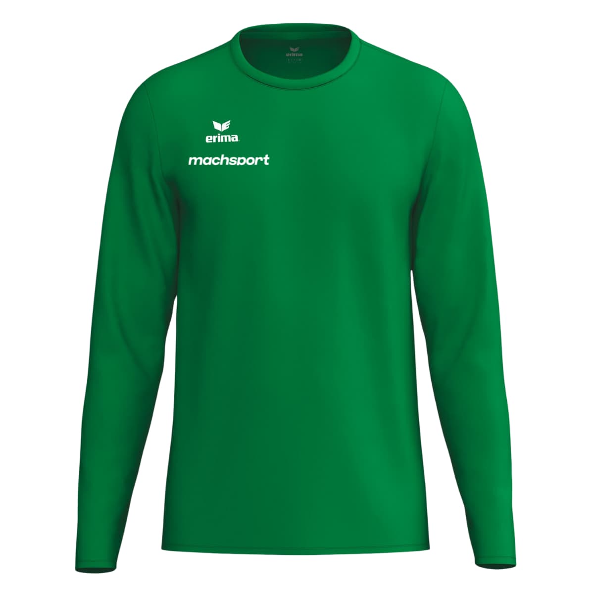 Erima Unisexlaufshirt Intro Funktionsteamshirt longsleeve, smaragd - machsport