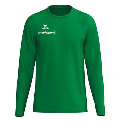 Erima Unisexlaufshirt Intro Funktionsteamshirt longsleeve, smaragd - machsport