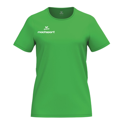 Erima Damenlaufshirt Intro Funktionsteamshirt, grün - machsport