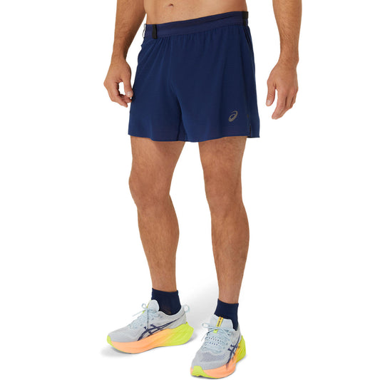 Asics Herrenlaufhose Metarun 5in Short – dunkel / S