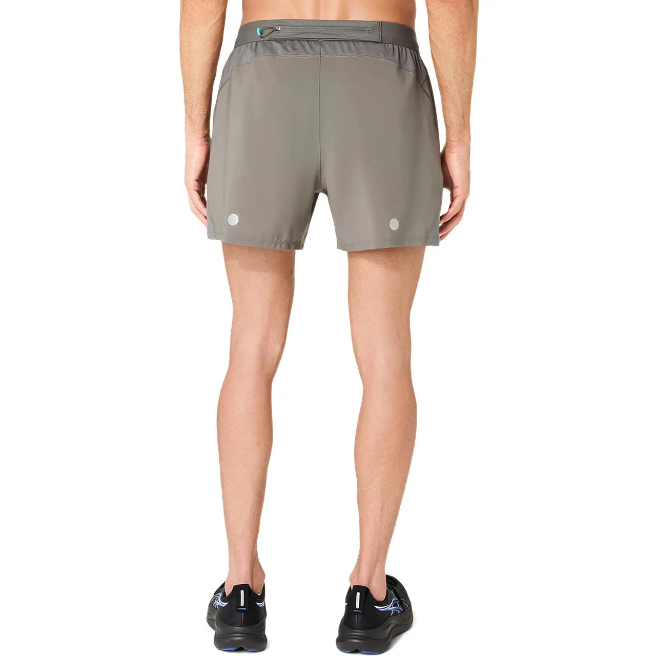 Asics Herrenlaufshort Road 5IN, truffle grey – Bild 