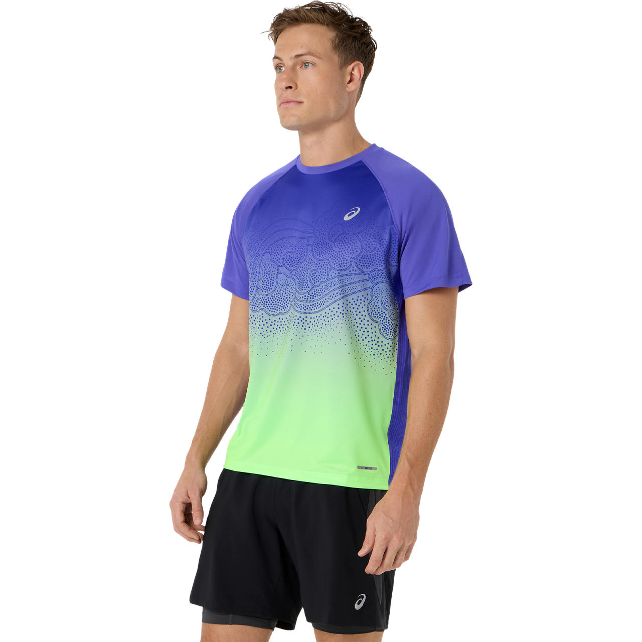 Asics Herrenlaufshirt Road Fade SS Top - machsport – Bild 