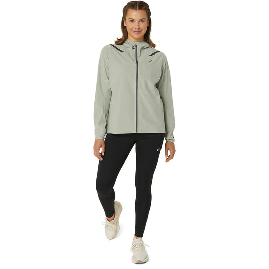 Asics Damenjacke Accelerate Waterproof 2.0 Jacket – grau / 34