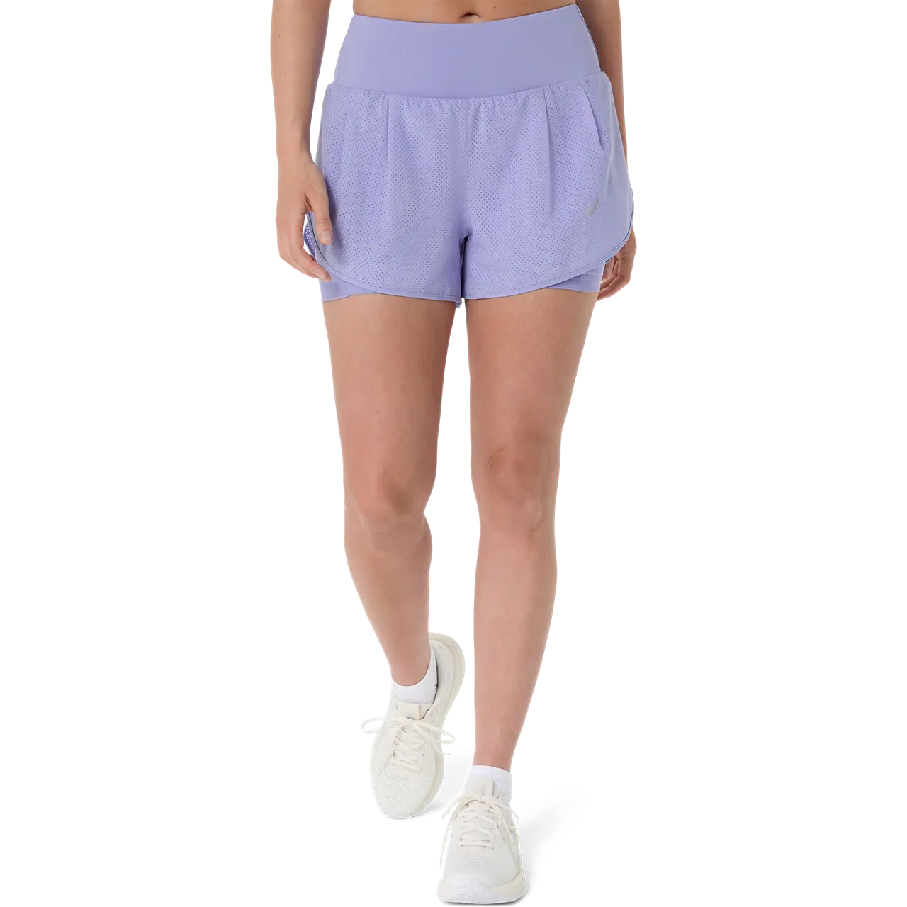 Asics Damenlaufshort Road 2-N-1 3.5IN – Bild 