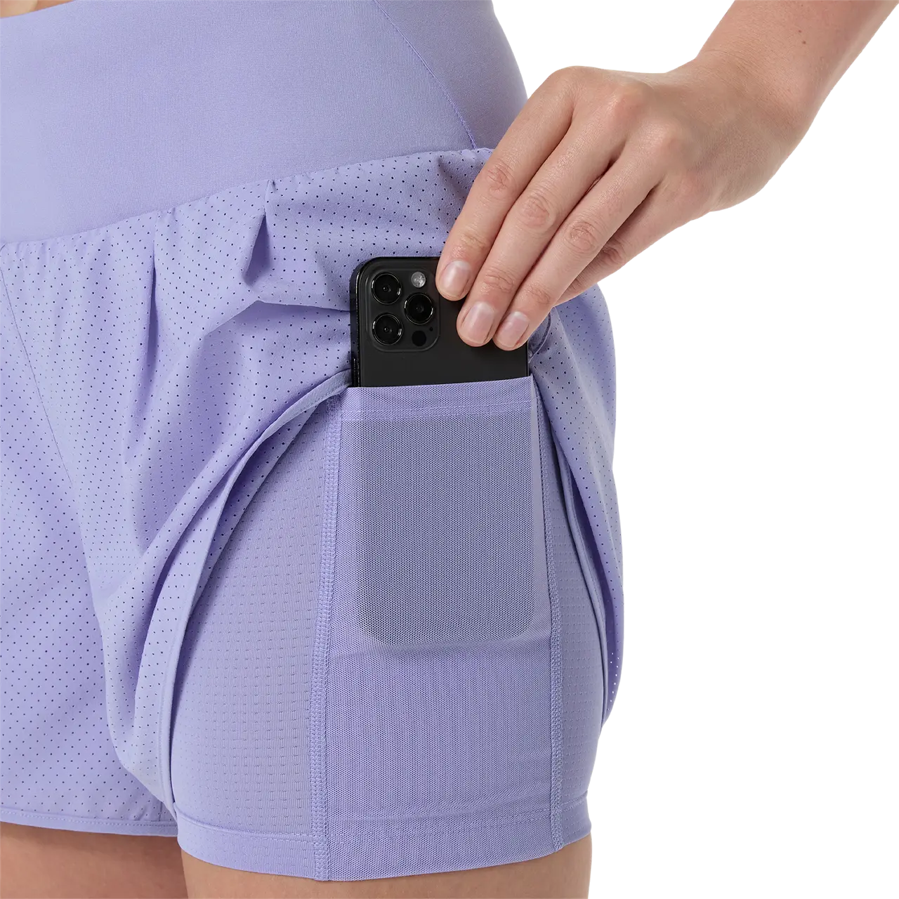 Asics Damenlaufshort Road 2-N-1 3.5IN – Bild 