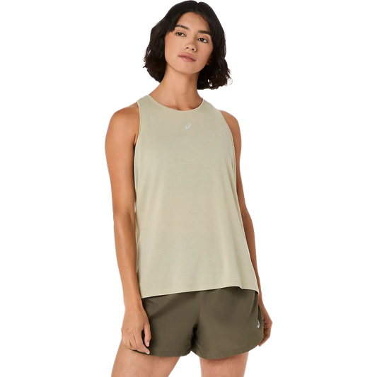 Asics Damenlaufshirt Nagino Run Adjustable Tank – hellgrün / 34