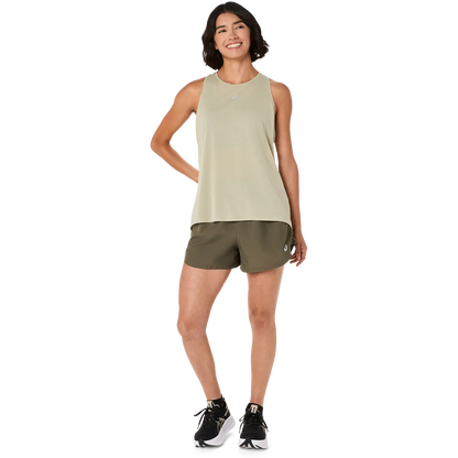 Asics Damenlaufshirt Nagino Run Adjustable Tank, sportliches Tanktop aus atmungsaktivem Material für Damen.