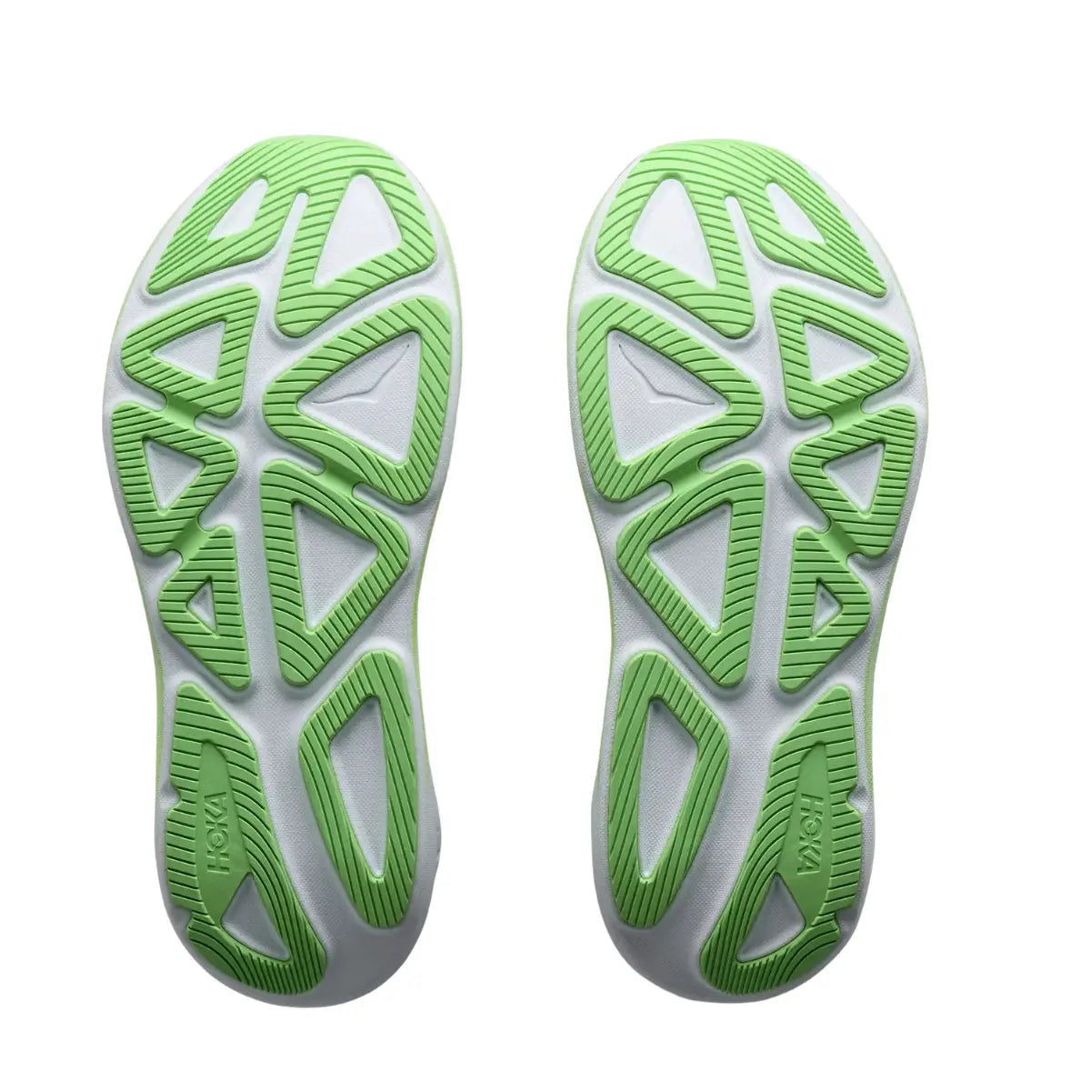 Hoka Damenlaufschuhe Clifton Pro, cosmic grey / neon yuzu