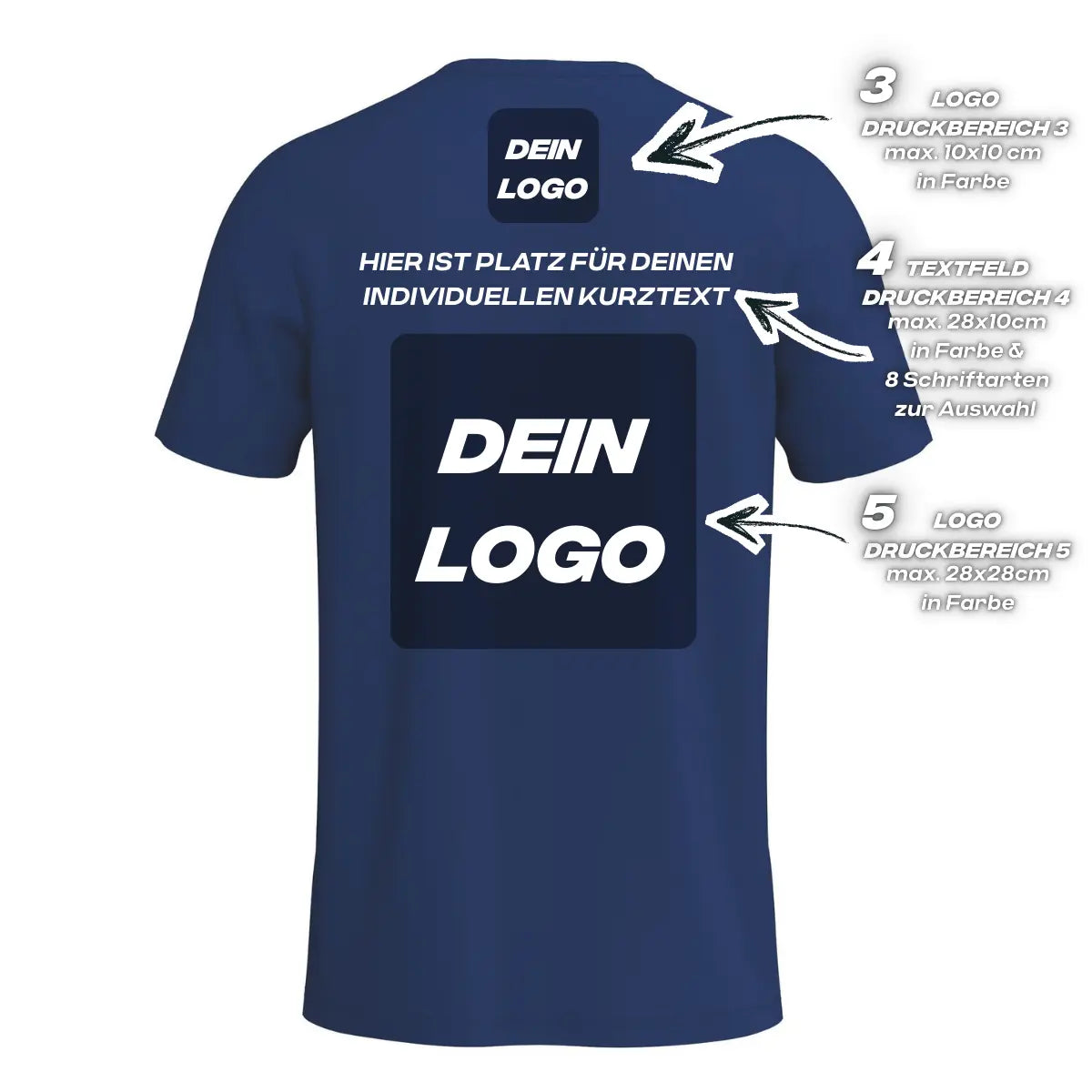 Erima Herrenlaufshirt Intro Funktionsteamshirt, new navy - machsport