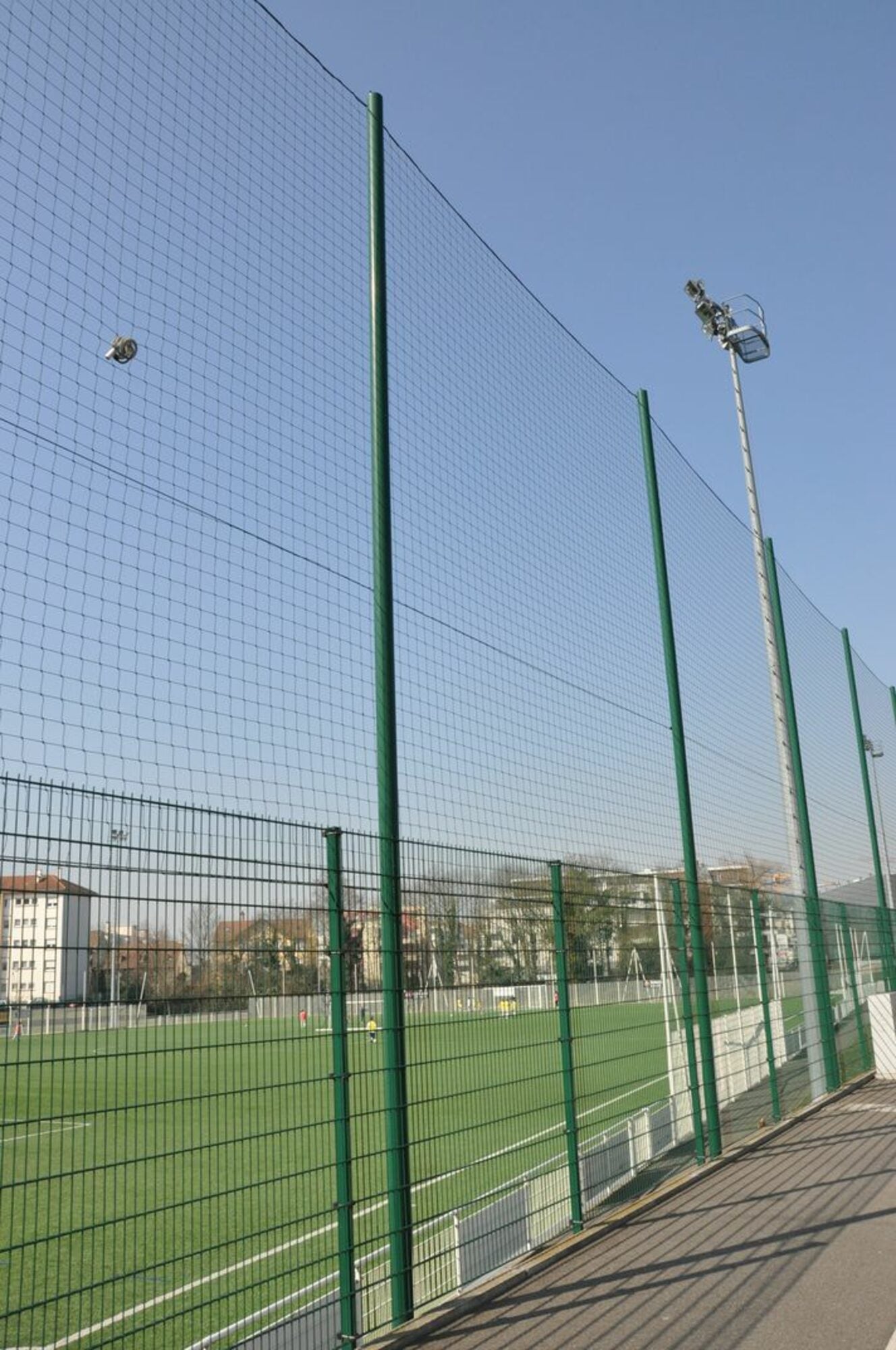 Powershot Ballfangnetz für Sportplätze inkl. Pfosten und Zubehör