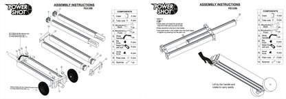 Powershot Option: Aluminium-Ballastgewichte