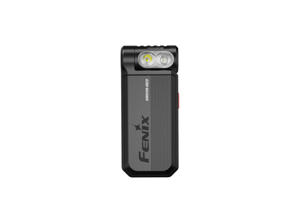 Fenix SW05R-RED kompakte Taschenlampe mit weißem und rotem Licht, 150 Lumen (Weißlicht)