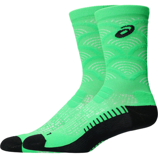 Asics Laufsocken Performance Run Sock Crew – neongrün / 39-42