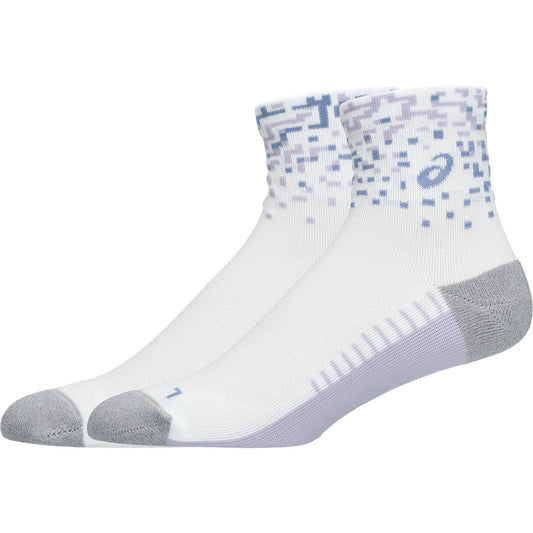 Asics Laufsocken Performance Run Sock Quarter – weiß / 39-42