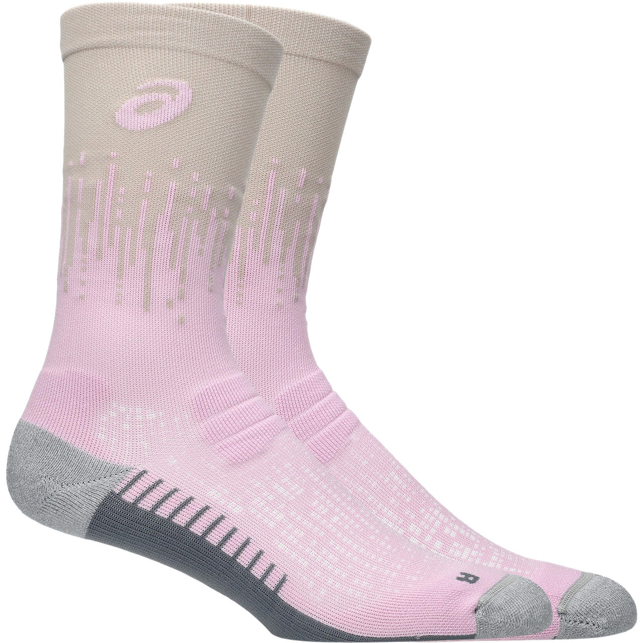 Asics Damenlaufsocken Performance Run Crew Sock, gedämpfte Laufsocken mit Mesh-Belüftung