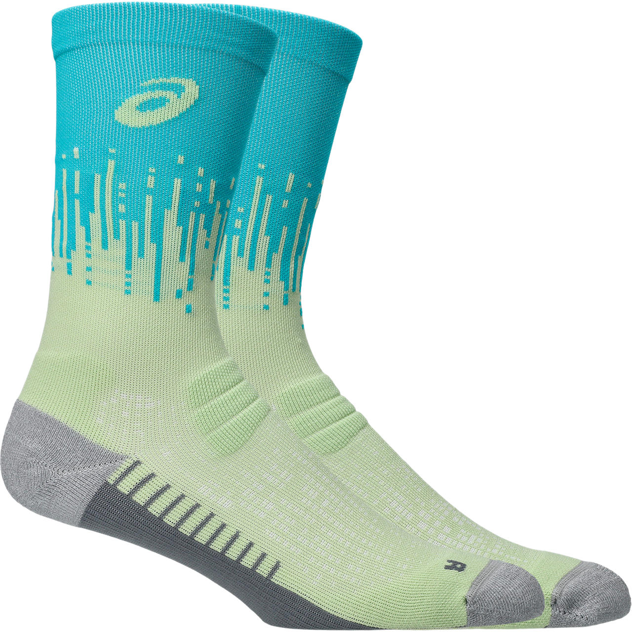 Asics Herrenlaufsocken Performance Run Sock Crew, gedämpfte Laufsocken mit Mesh-Belüftung – Bild 