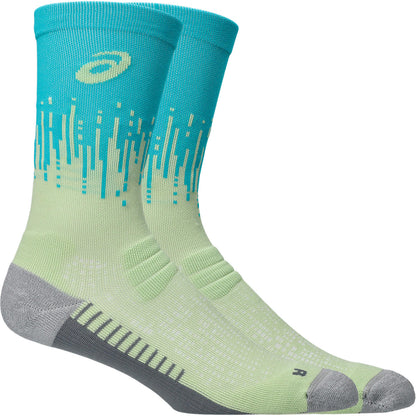 Asics Herrenlaufsocken Performance Run Sock Crew, gedämpfte Laufsocken mit Mesh-Belüftung