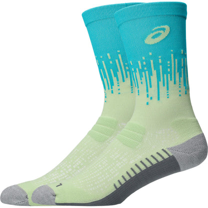 Asics Herrenlaufsocken Performance Run Sock Crew, gedämpfte Laufsocken mit Mesh-Belüftung