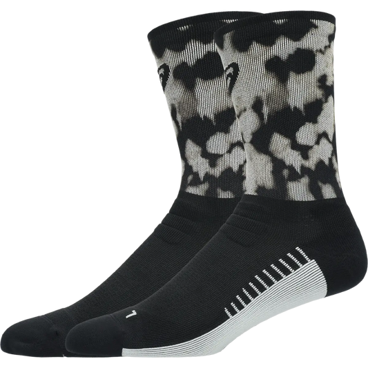 Asics Laufsocken Performance Run Sock Crew, Black/Cream – schwarzweiß / 39-42