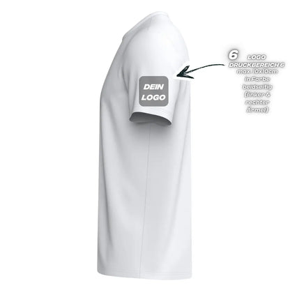 Erima Herrenlaufshirt Intro Funktionsteamshirt, weiß - machsport