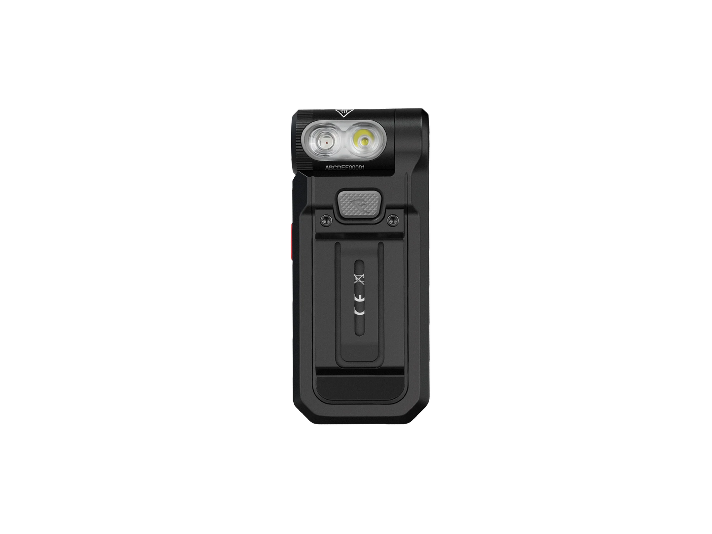 Fenix SW05R-RED kompakte Taschenlampe mit weißem und rotem Licht, 150 Lumen (Weißlicht)