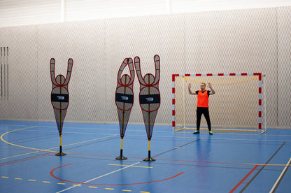 Powershot Mesh-Dummy  Indoor- Handball/Basketball inkl. Zubehör