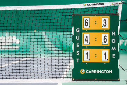 Powershot Tennis Scoreboard 82x58 cm - Englisch