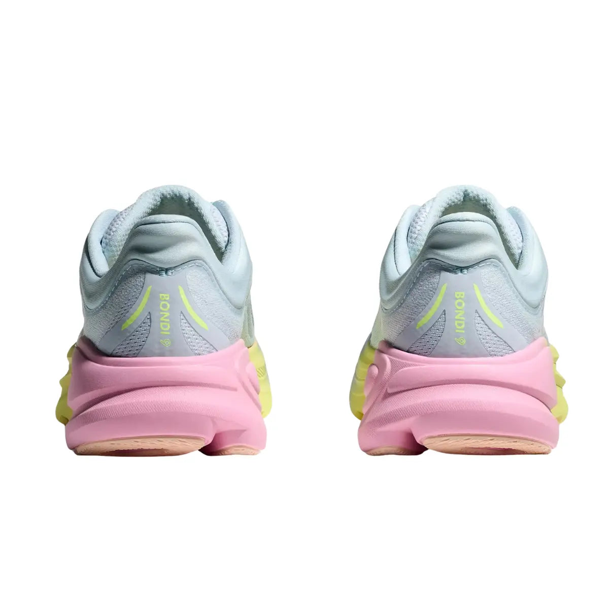 Hoka Damenlaufschuhe Bondi 9, glimmering blue / overcast – Bild 