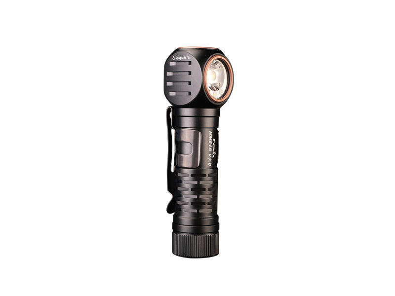 Fenix HM61R V3.0 Leistungsstarke Profi Stirnlampe sowie Taschenlampe mit Rotlicht, 1800 Lumen