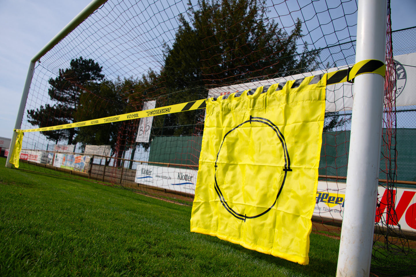 Powershot Vizosol - Boden Zielscheiben für Fußballtor