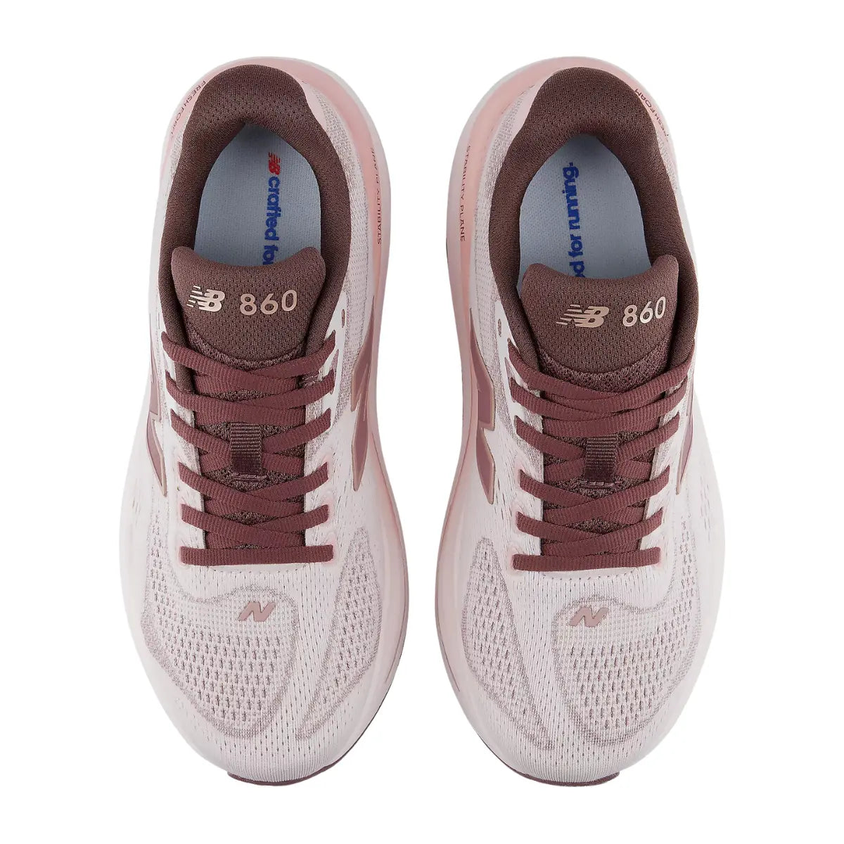 New Balance Damenlaufschuhe Fresh Foam X W860 v15, pink salt mit pebble – Bild 