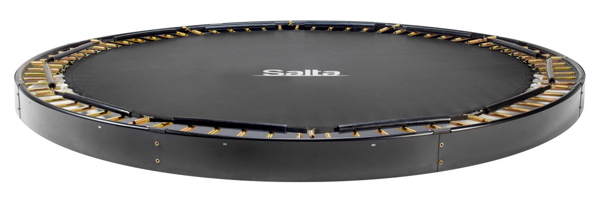 Salta Trampolin Royal Baseground Sports - 251cm - Rund Schwarz