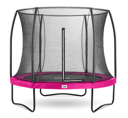 Salta Trampolin Comfort Edition - 213cm - Rund Pink