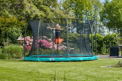 Salta Trampolin Comfort Edition Ground - 305cm - Rund Grün