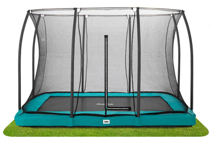 Salta Trampolin Comfort Edition Ground - 305x214cm - Rechteckig Grün